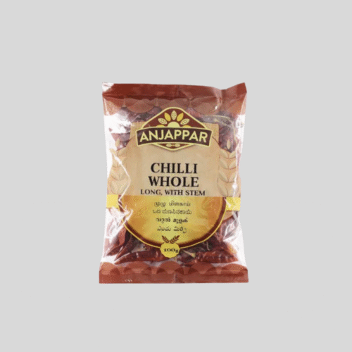 Anjappar Chilli Whole with Stem - 200g