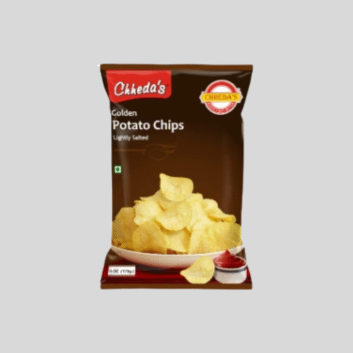 Chhedas - Golden Potato Chips Lightly Salted - 170g