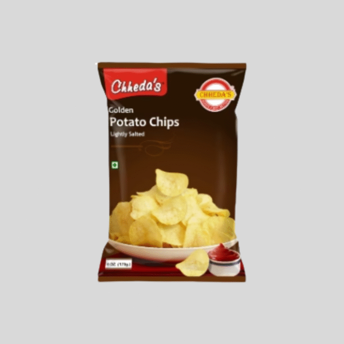 Chhedas - Golden Potato Chips Lightly Salted - 170g