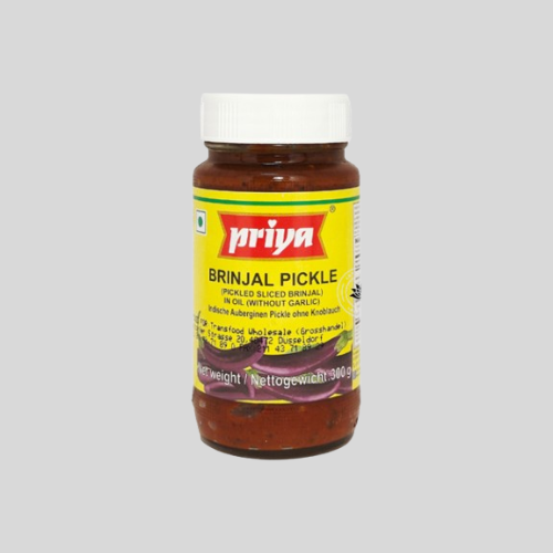 Priya - Brinjal W/O garlic Pickle -300g