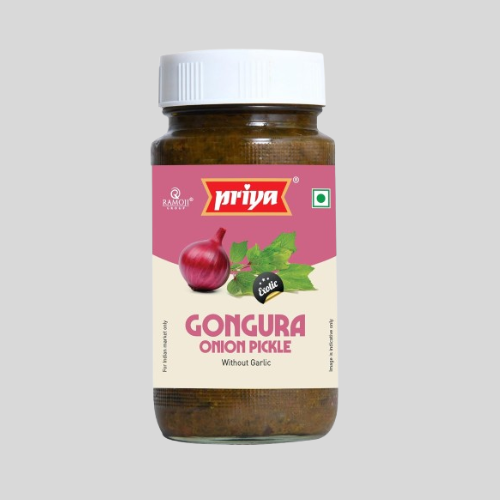 Priya - Gongura Onion W/O Gralic pickle - 300g
