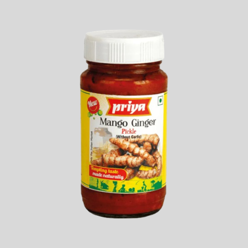 Priya - Mango Ginger W/O garlic Pickle - 300g