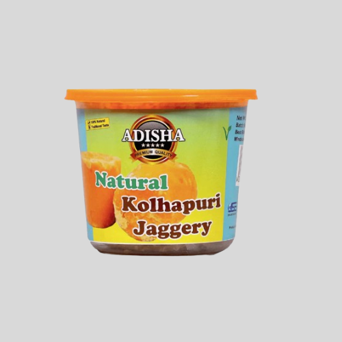 Adisha Natural Kolhapuri Jaggery Brown - 450g