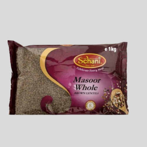 Schani - Masoor Dal (Brown Lentils) - 1Kg