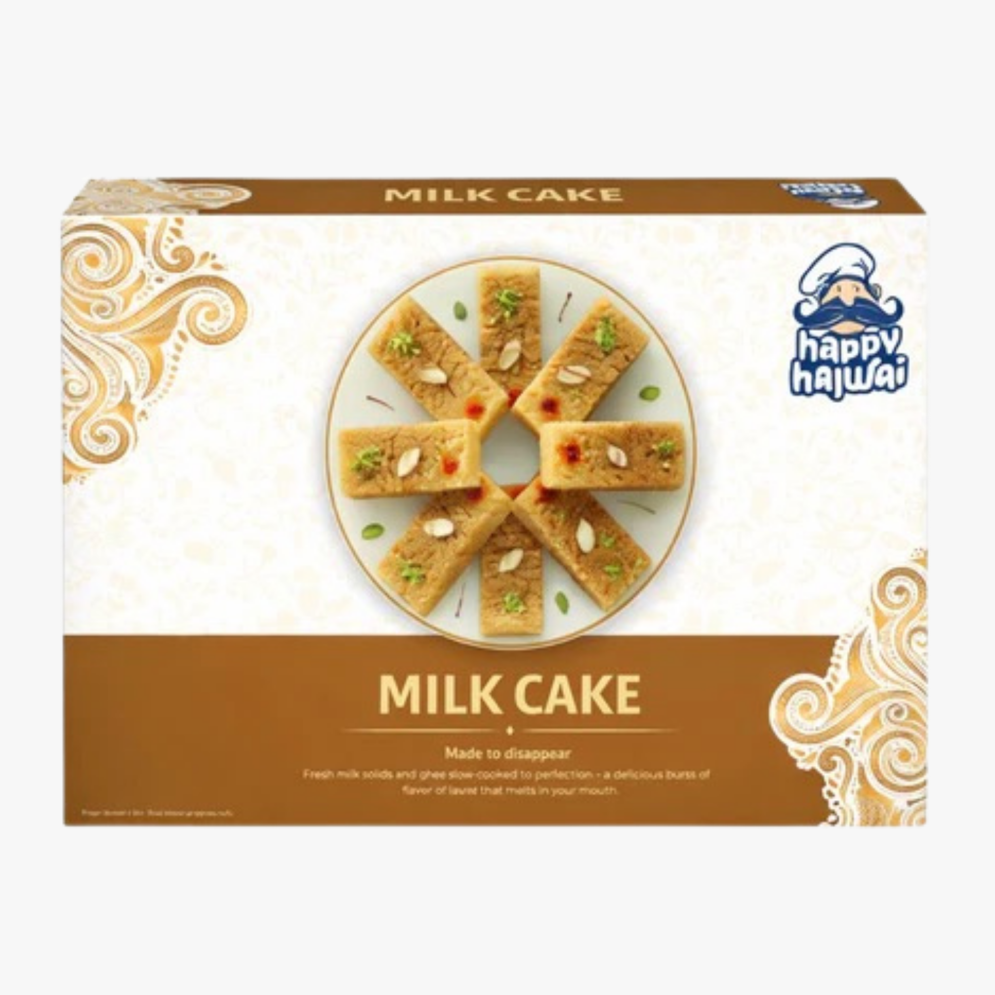 Happy Halwai Sweet - Milk Cake - 300gm