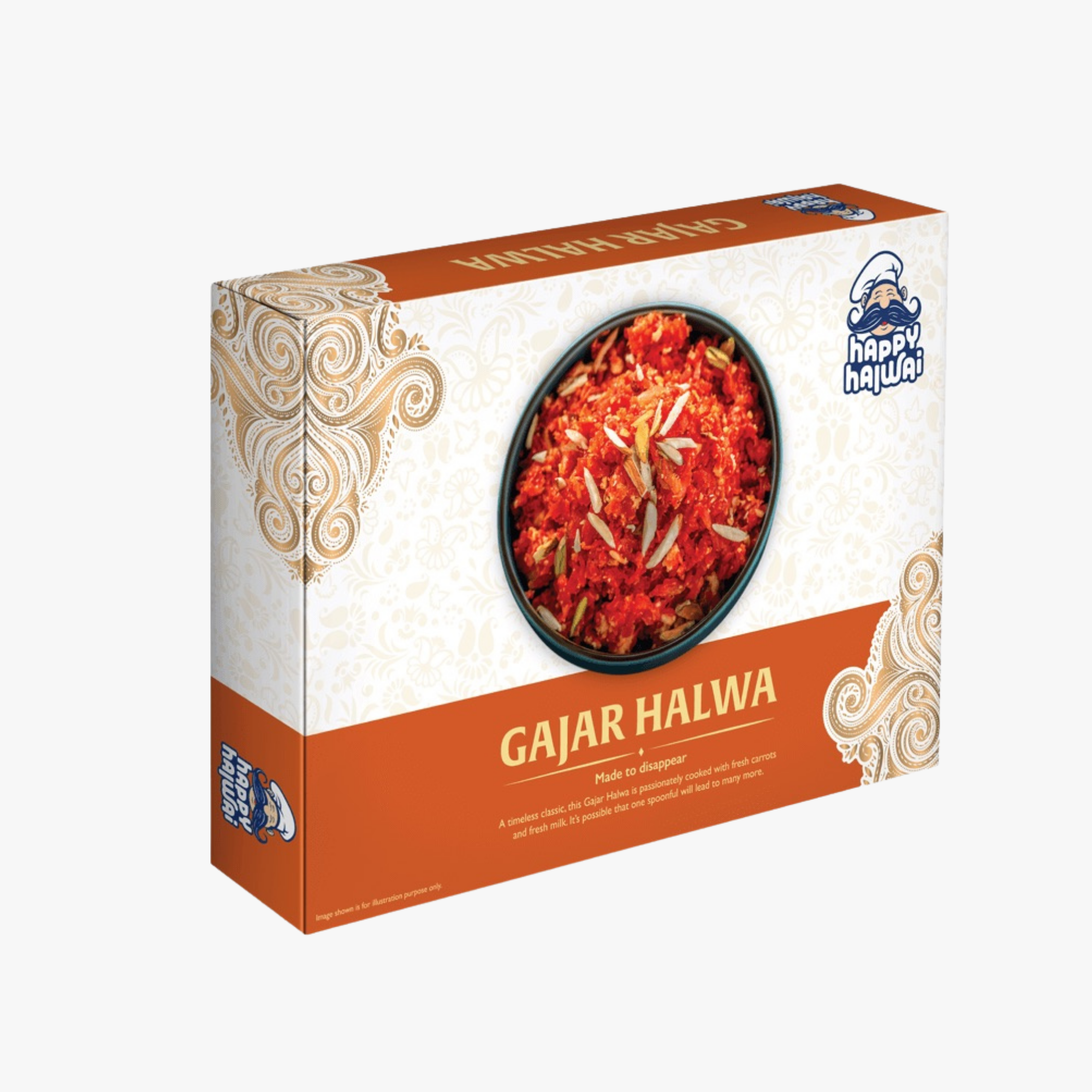 Happy Halwai Sweet - Gajar Halwa - 300gm