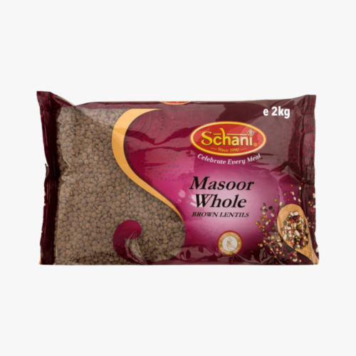 SCHANI BROWN LENTILS (MASOOR WHOLE)