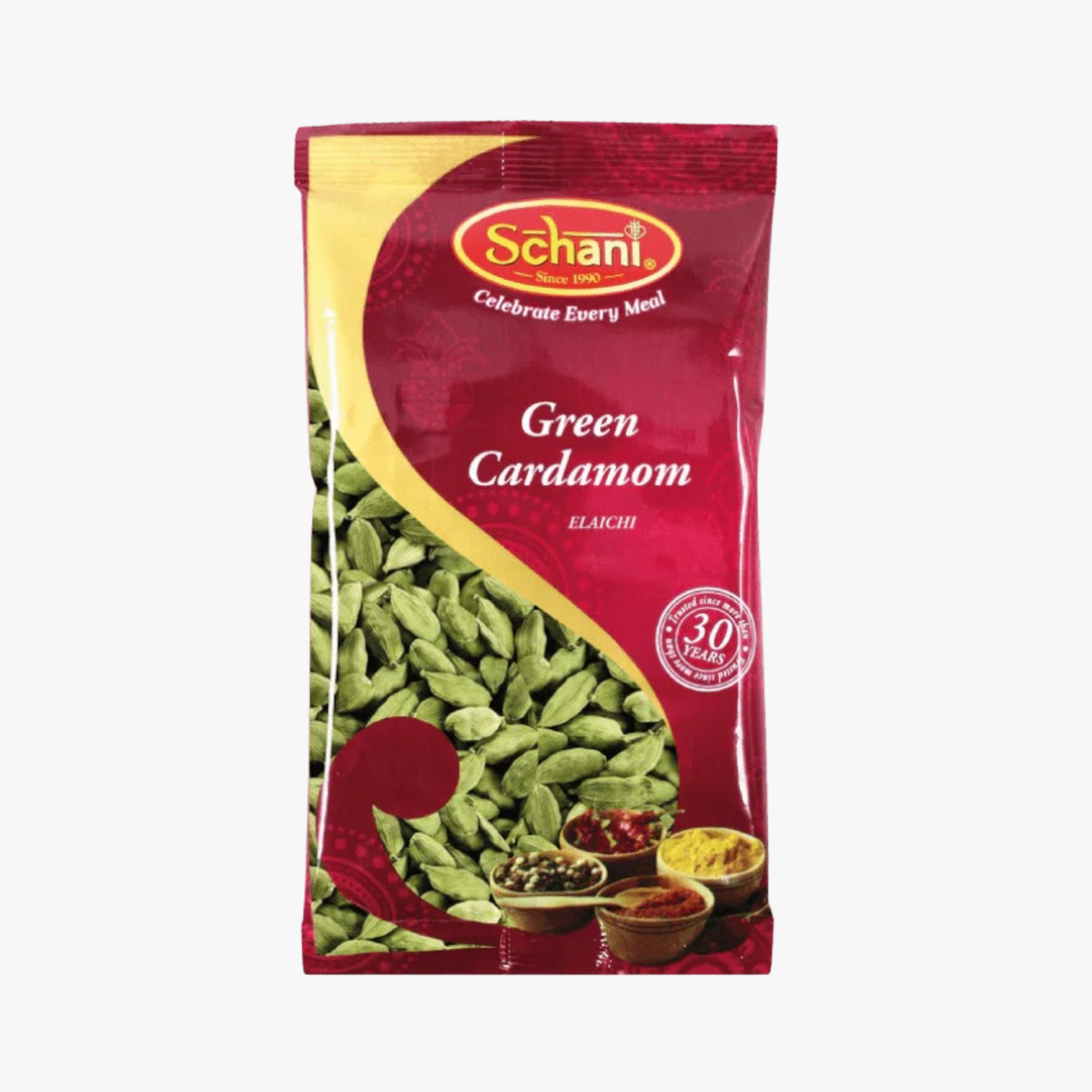 Schani Green Cardamom (Elachi) - 50gm