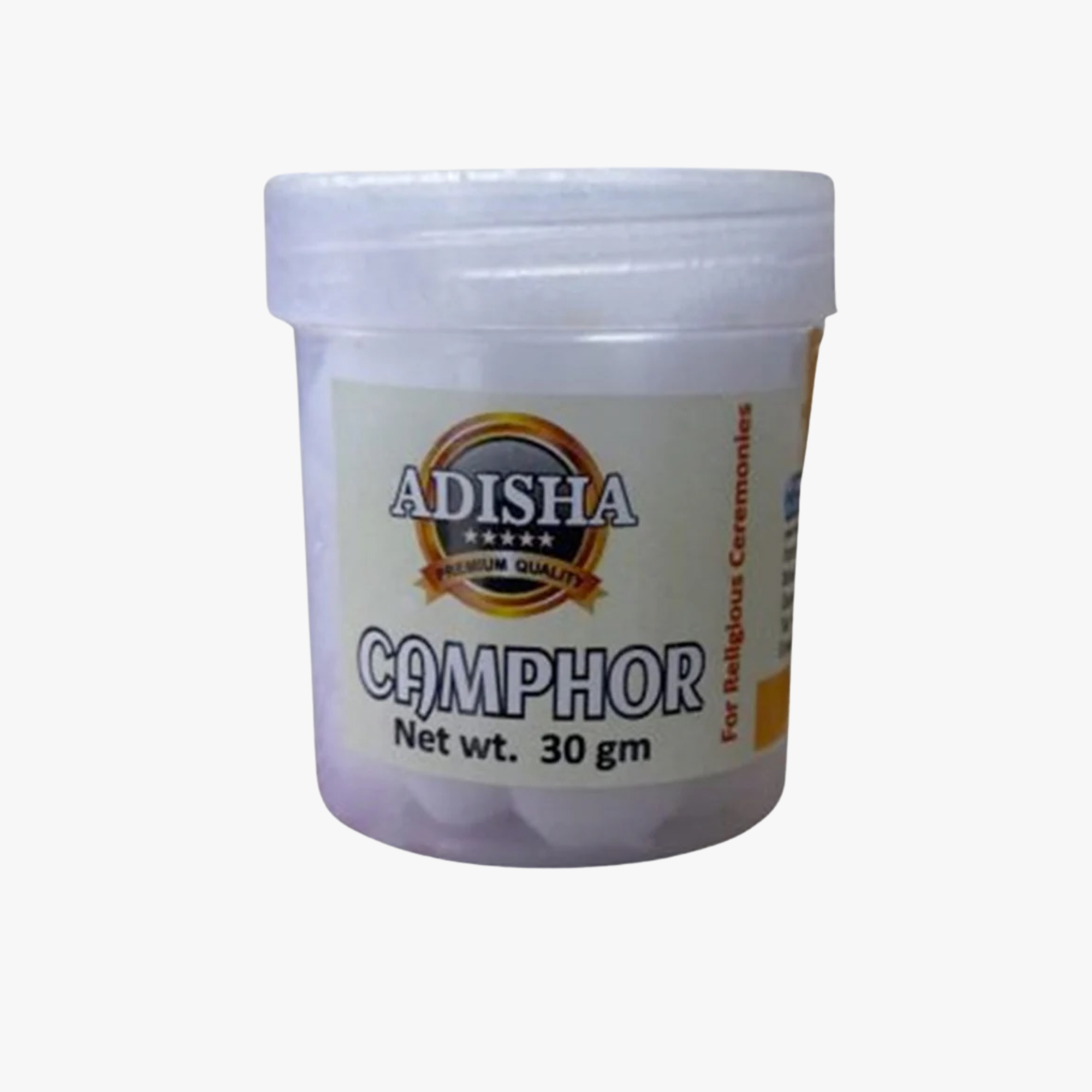 Adisha Camphor (For Pooja) - 30 gm