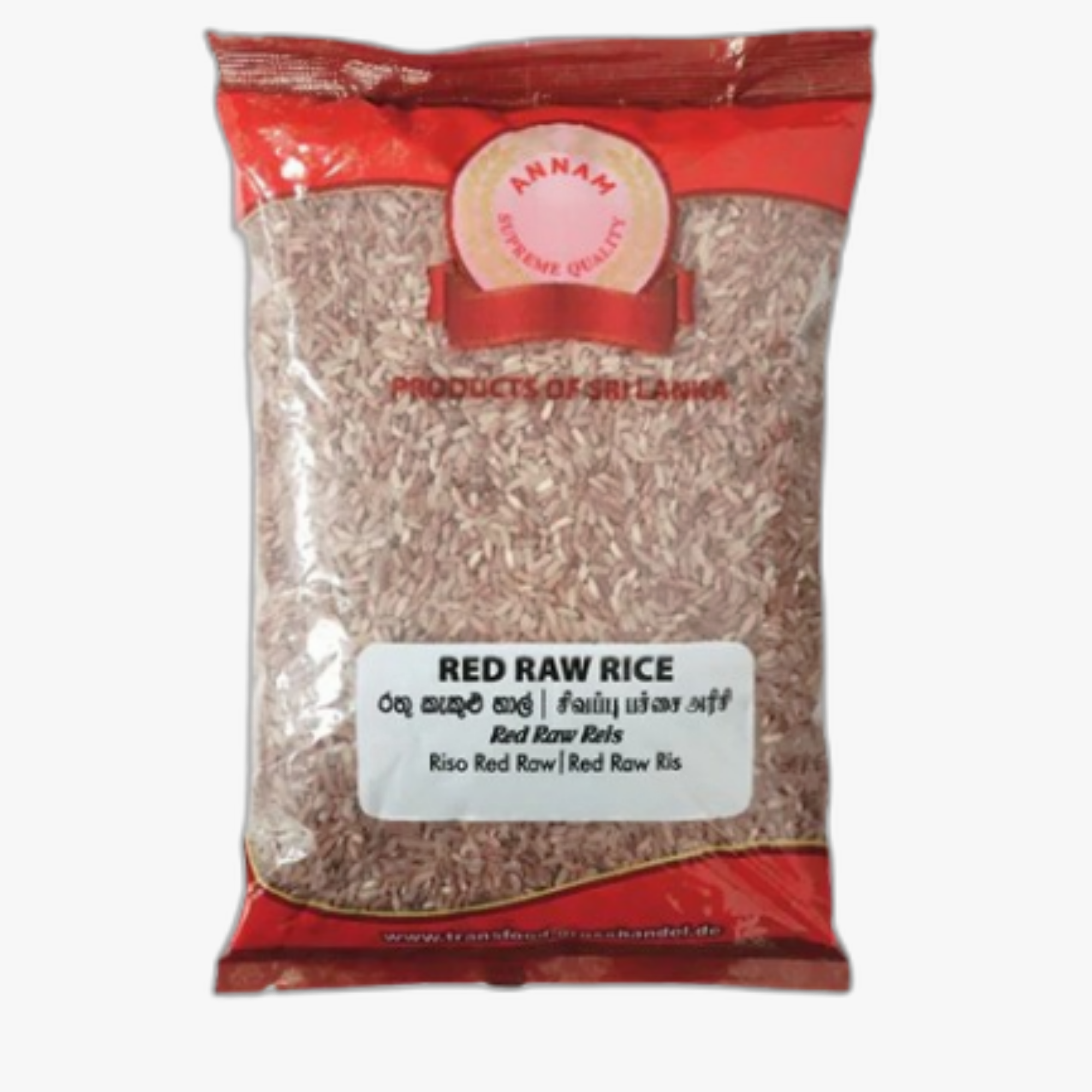 Annam Red Raw Rice Polished - 5Kg