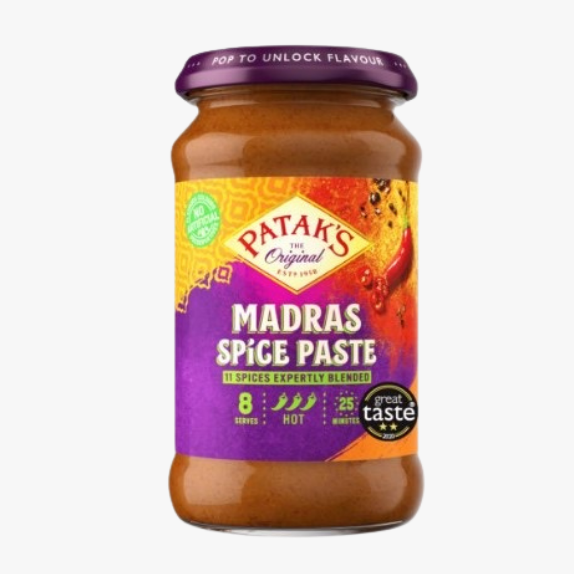 Patak Madras Curry Paste - 283gm