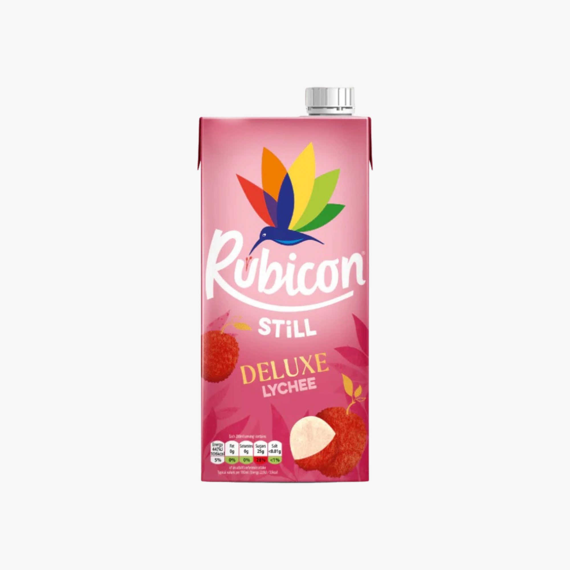 Rubicon Lychee Juice Drink Half Sugar - 288 ml