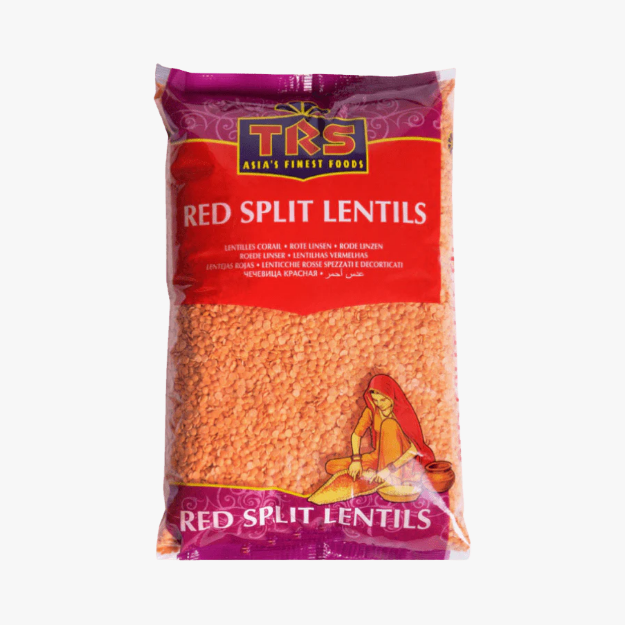 TRS Masoor Daal (Rote Linsen) - 500gm