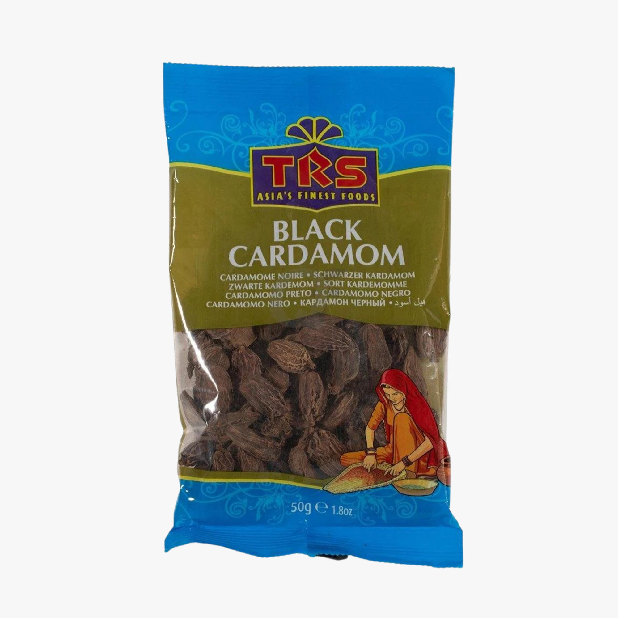 TRS Black Cardamon - 50gm
