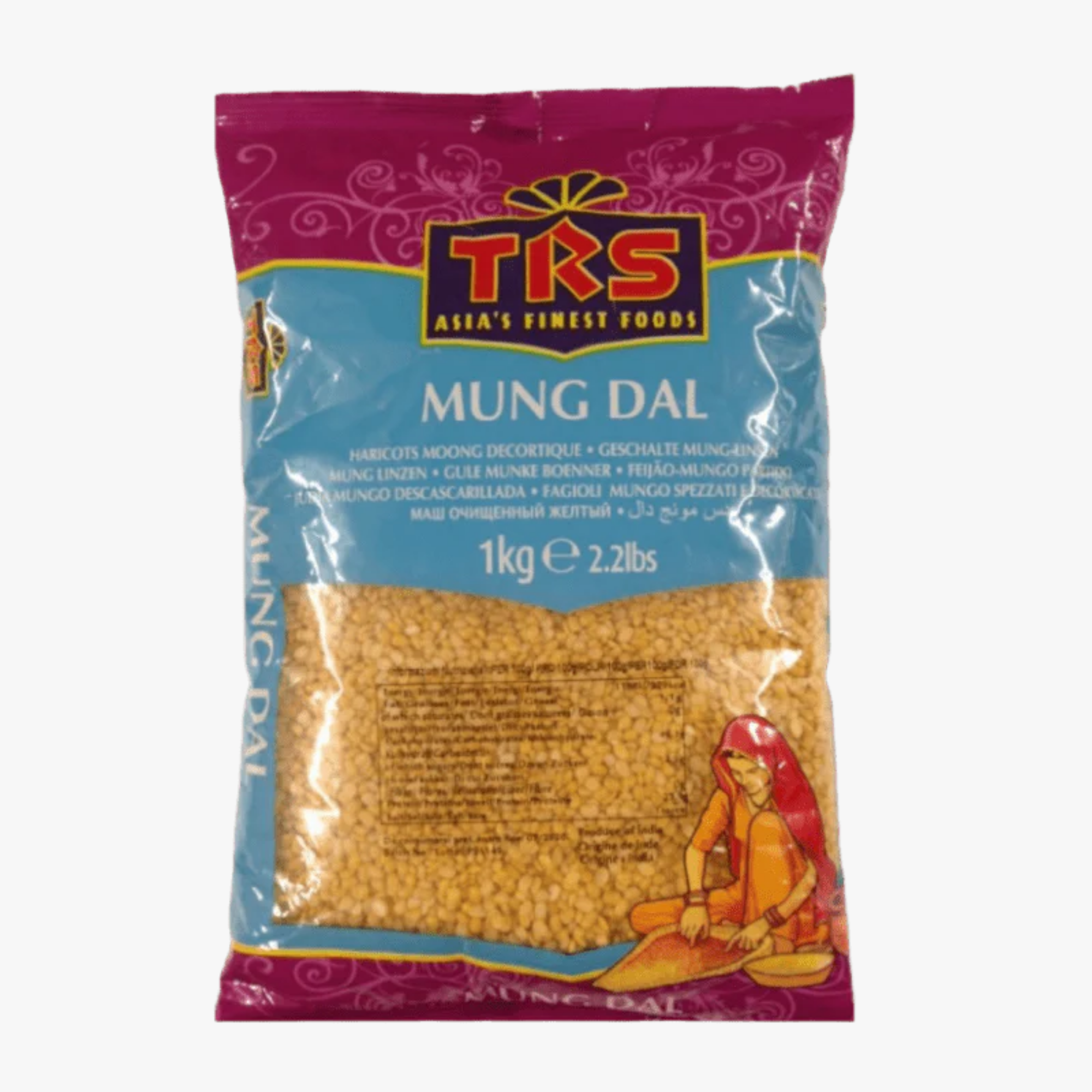 TRS Moong Daal Clean - 1kg