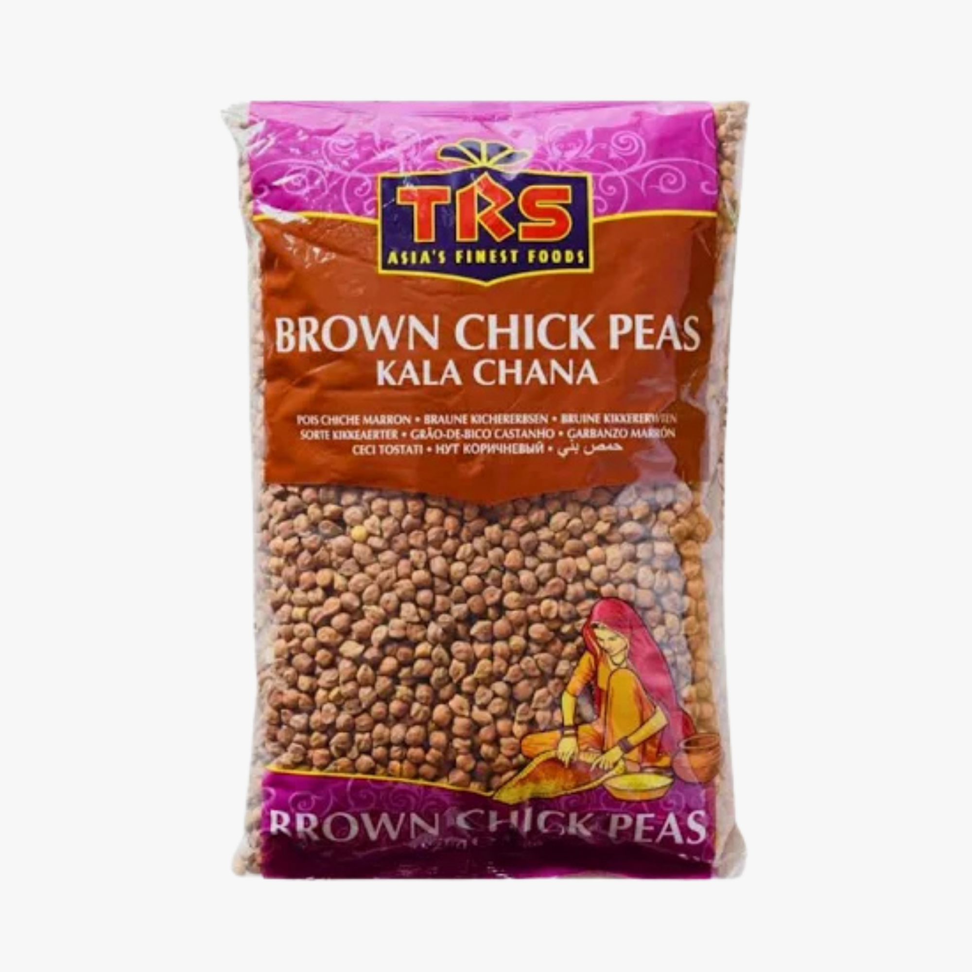 TRS Kala Chana (Braune Kichererbsen) - 500gm