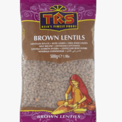 TRS Masoor Brown whole (Braune ganze Linsen) 500g