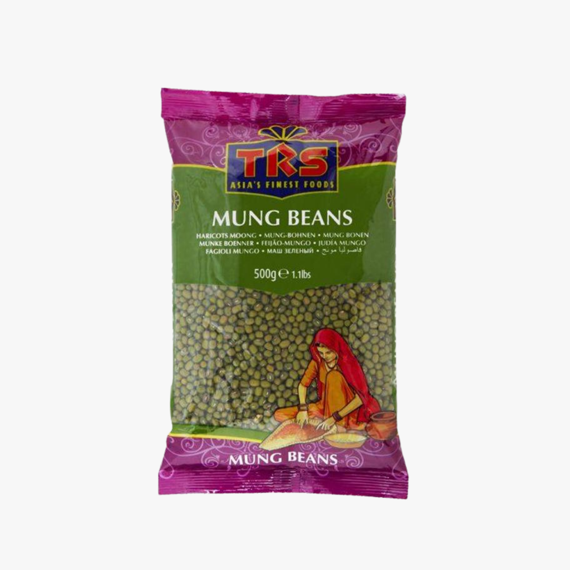 TRS Moong Whole - 500gm