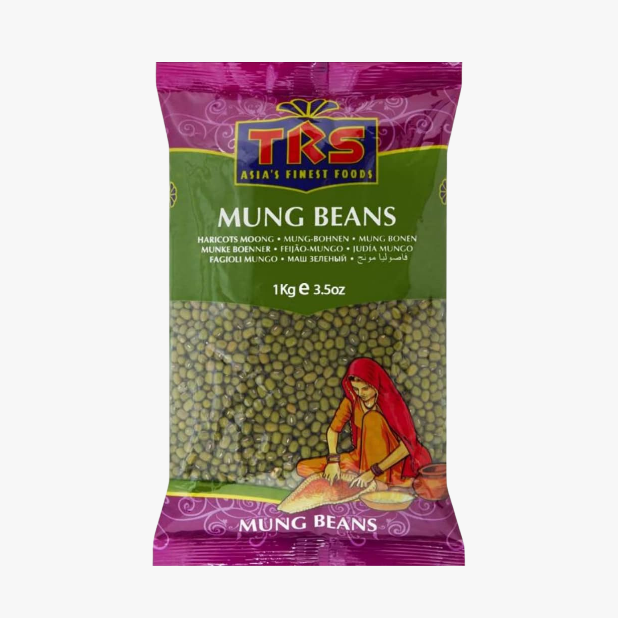 TRS Moong Whole - 1kg