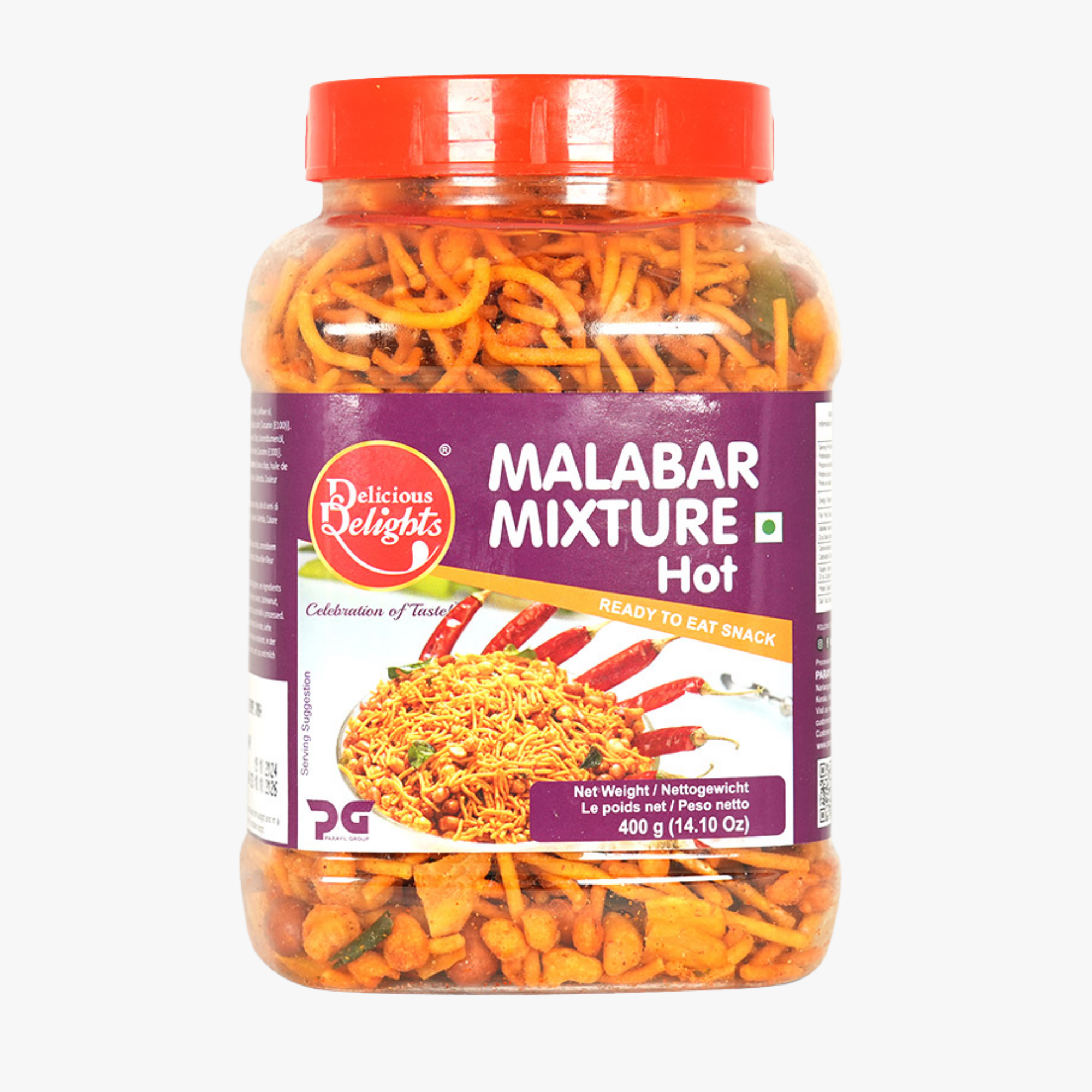 DD Malabar Mixture Hot - 400gm