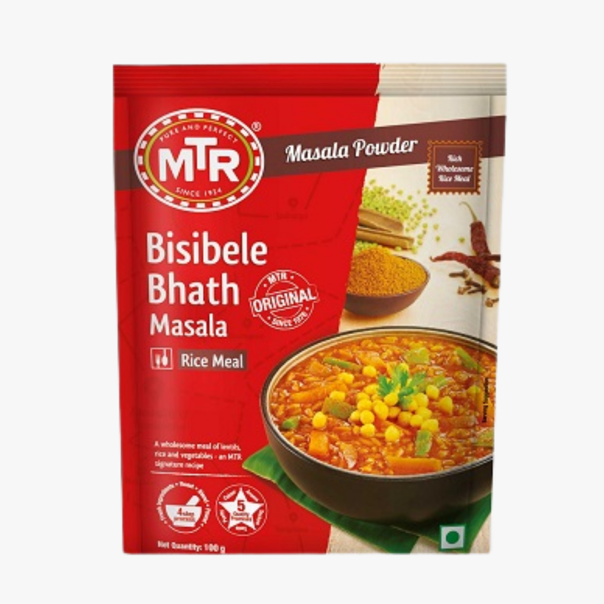 MTR Bisibele Bhath Masala - 100gm
