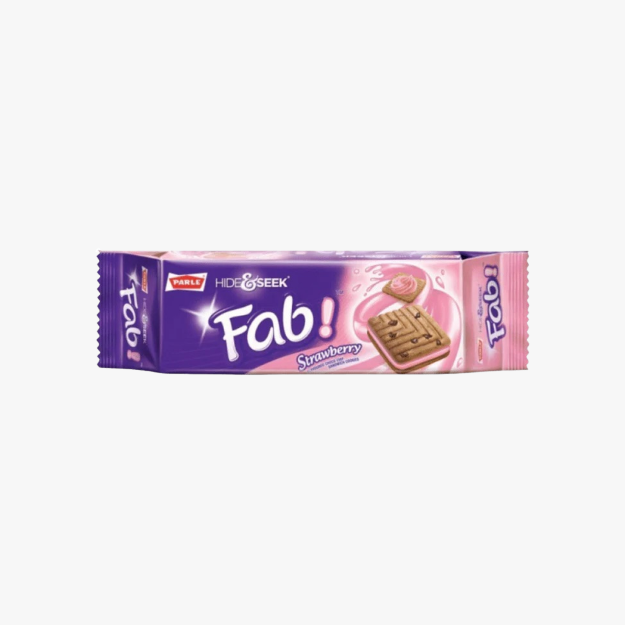 Parle Hide & Seek Fab Strawberry Biscuits - 112 gm