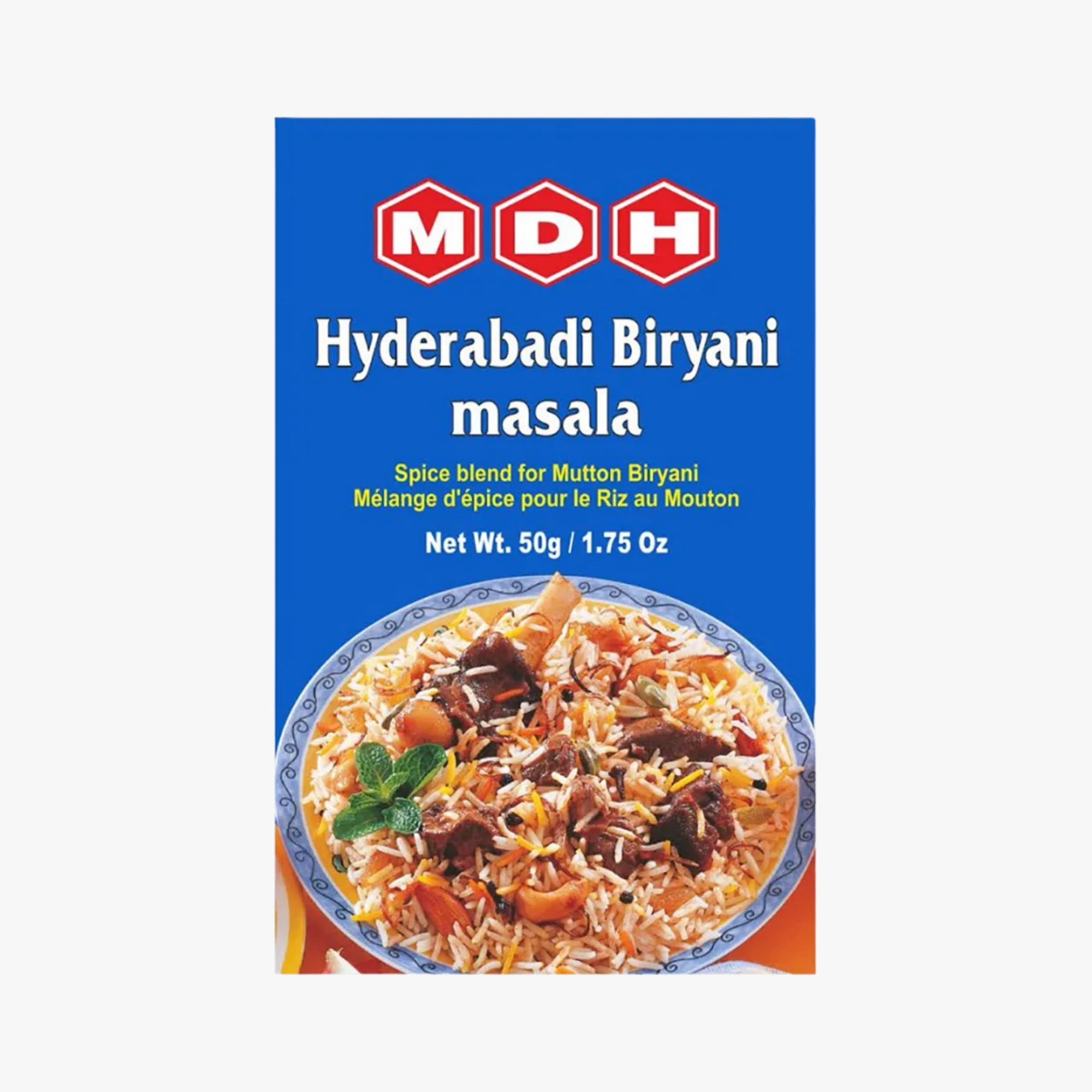 MDH Hyderabadi Biryani Pulao Masala - 50gm