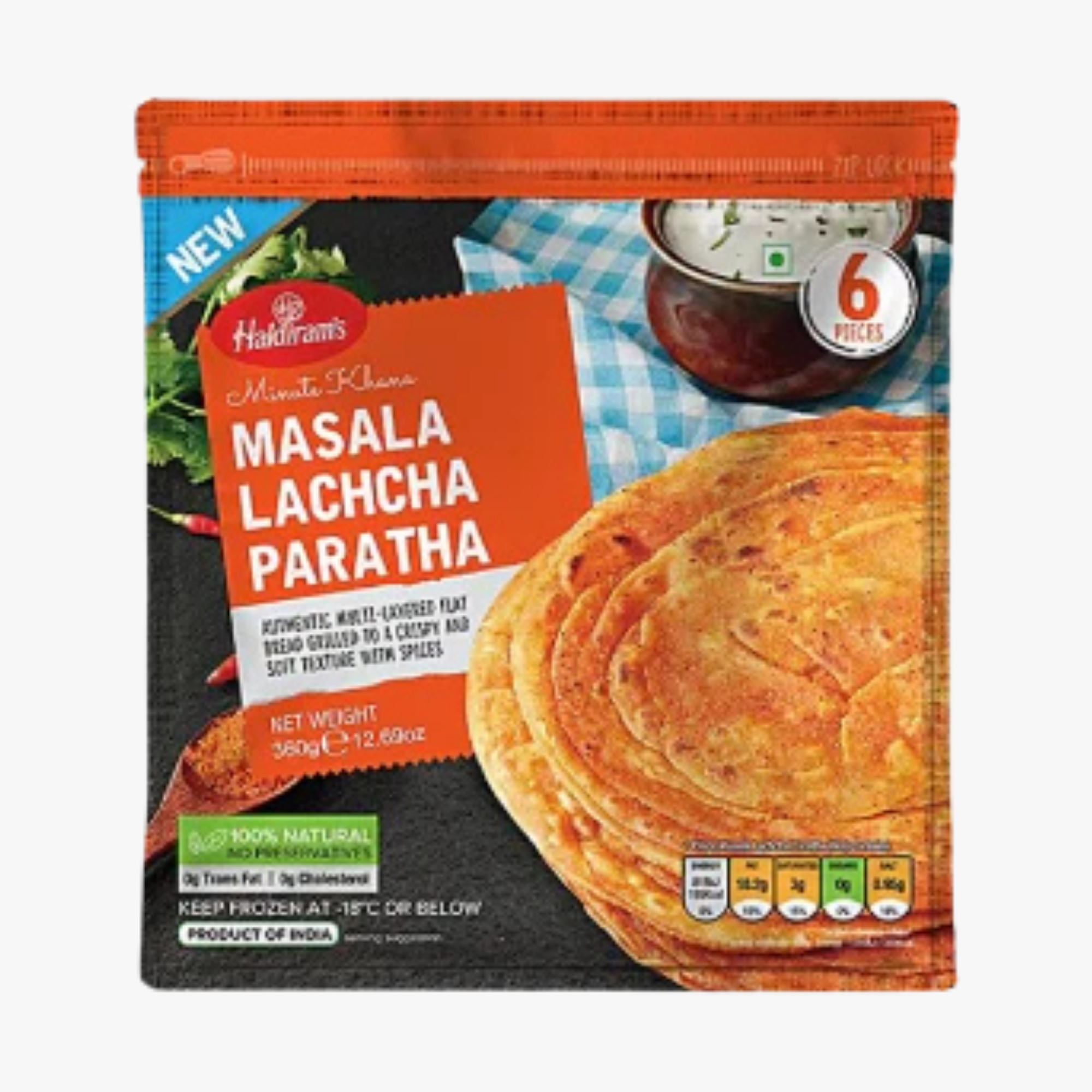 Haldiram Froz. Masala Lachcha Paratha