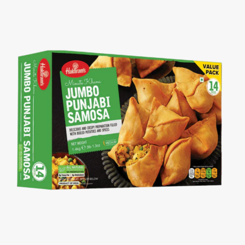 HR FROZ. JUMBO PUNJABI SAMOSA (14PC) 1.4 kg