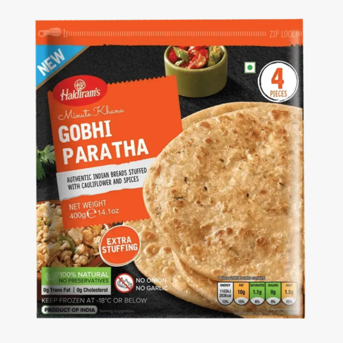 HR FROZ. GOBHI PARATHA - 400 gm