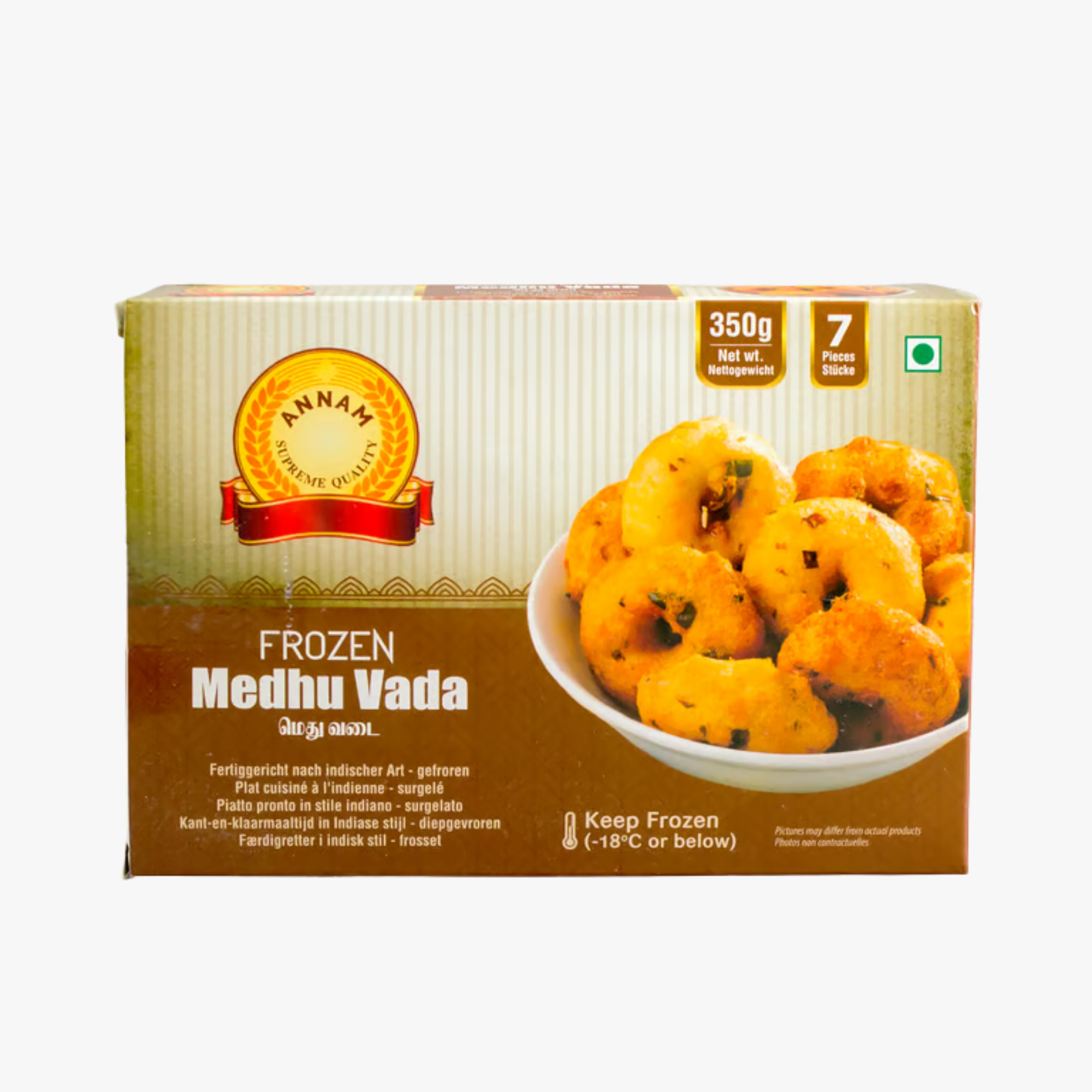 Annam Frozen Medhu Vada - 350gm