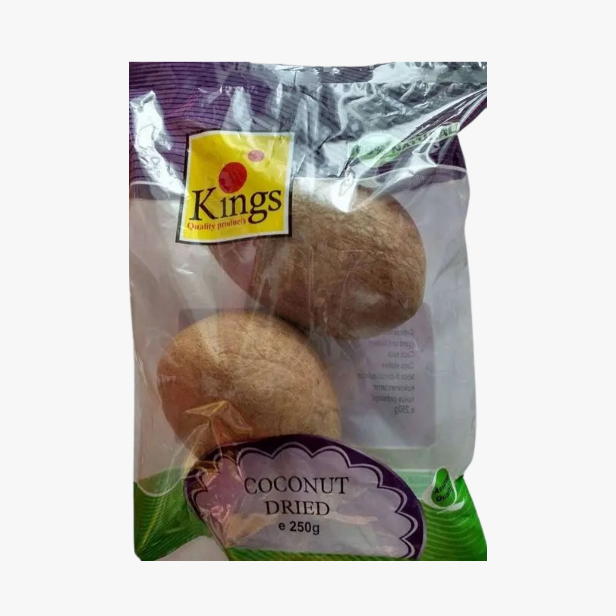 Kings Dried Coconut Whole - 250gm