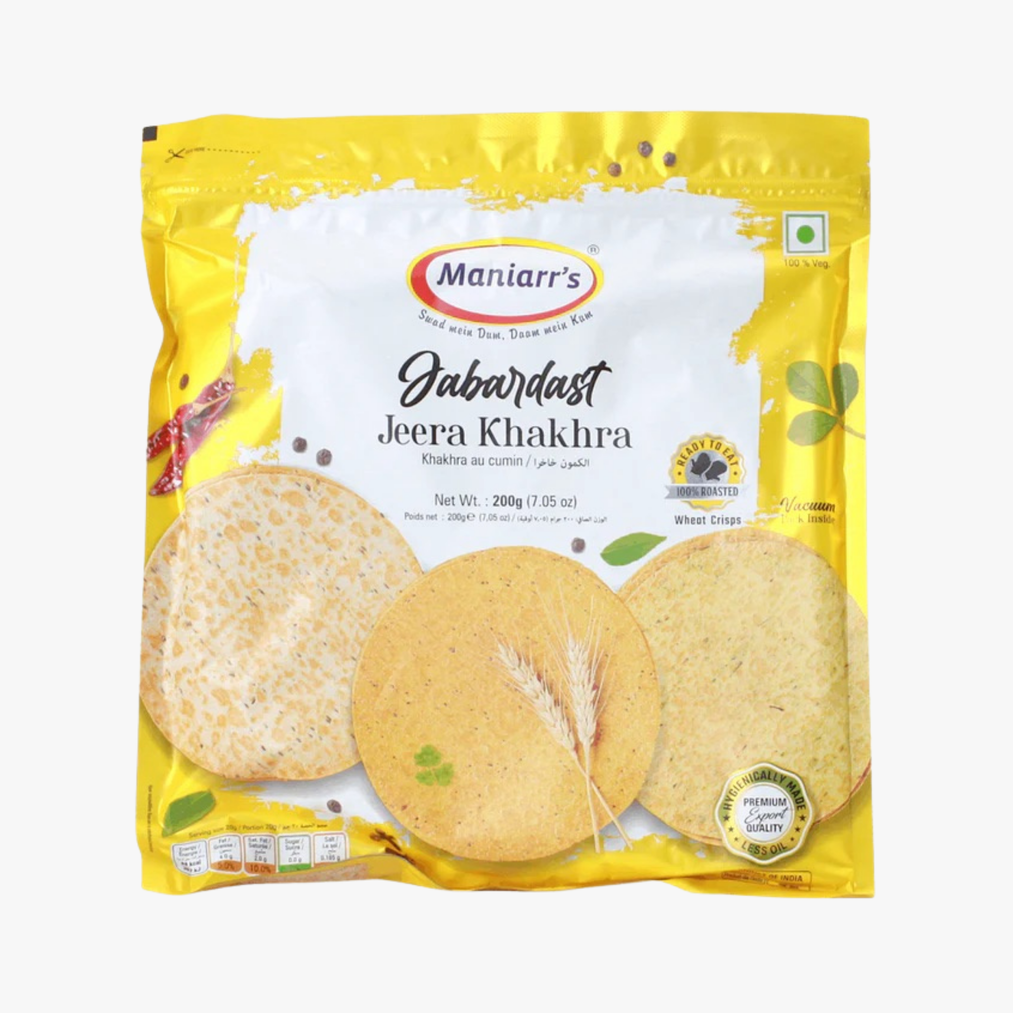 Maniarrs Khakhara Jeera - 200gm