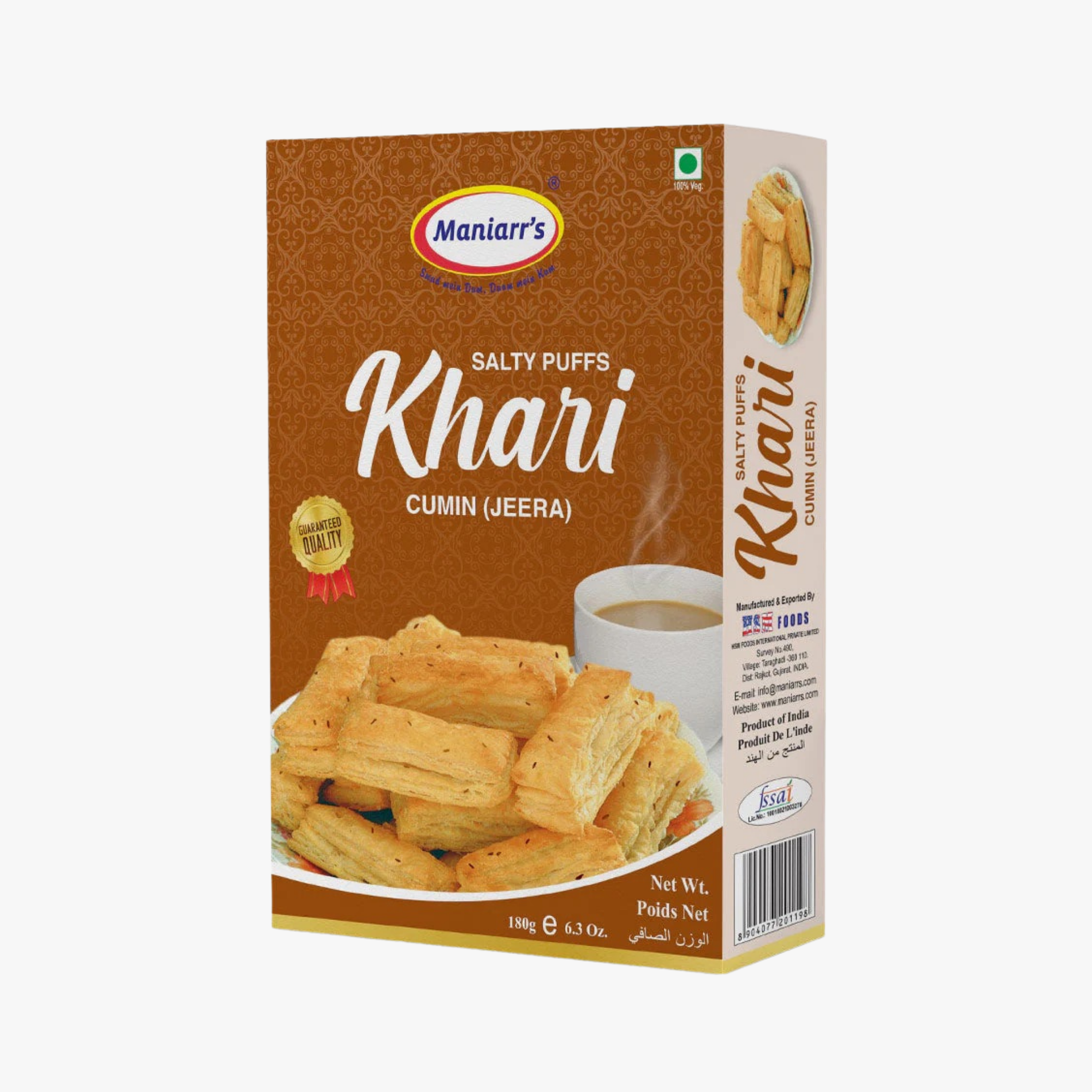 Maniarrs Khari Jeera - 180gm