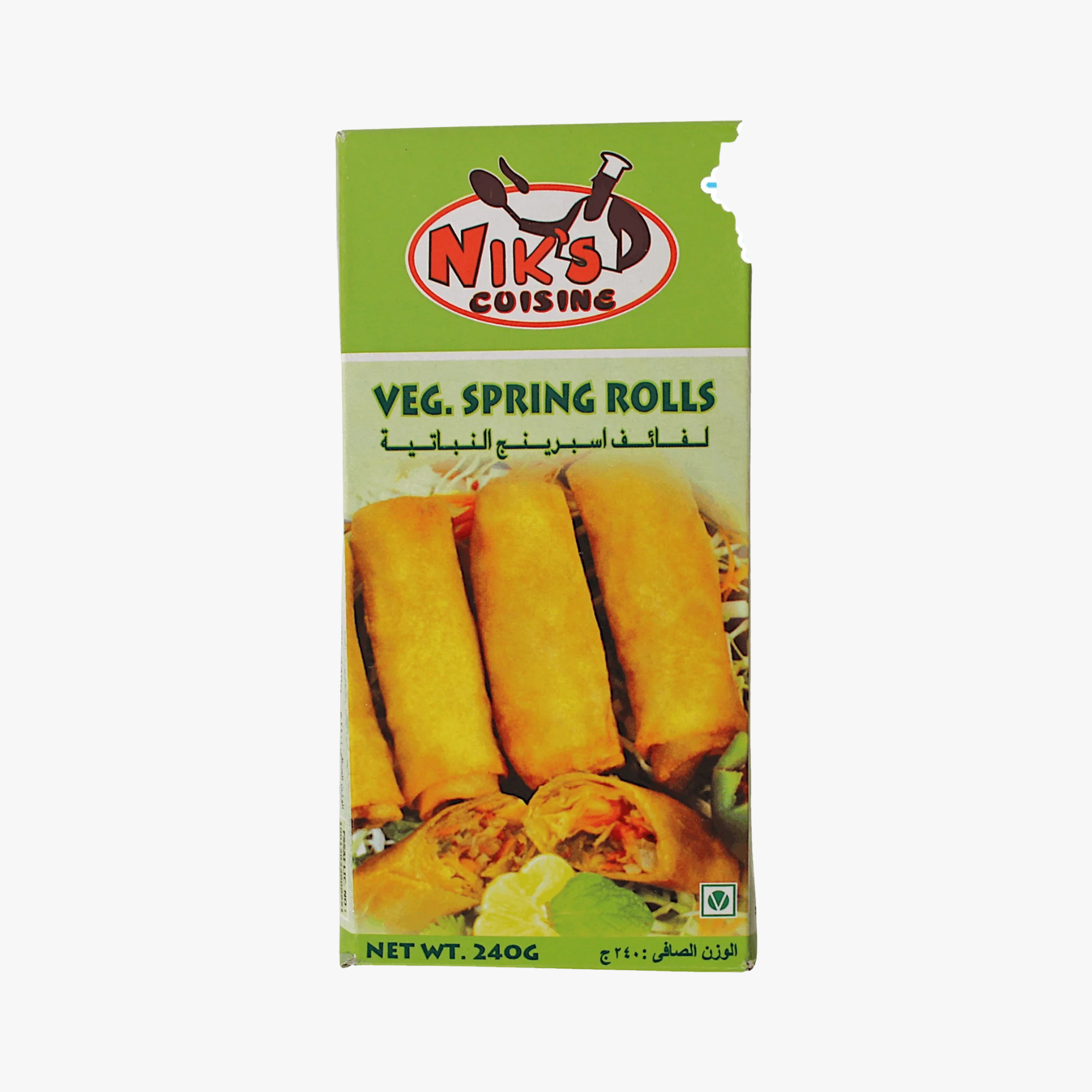 Nik's Froz. Spring Roll - 240gm