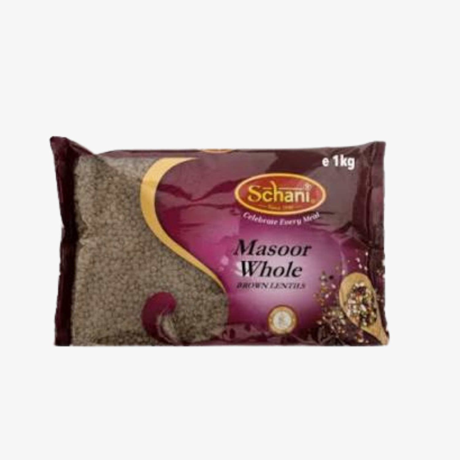Schani Brown Lentils (Masoor Whole) - 1 Kg
