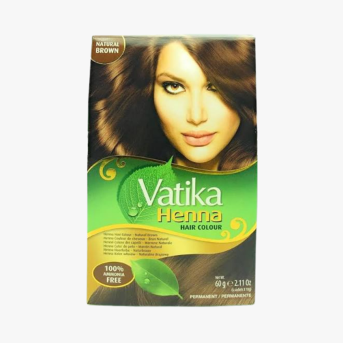 Dabur Vatika Henna Hair Colour Natural Brown - 60g