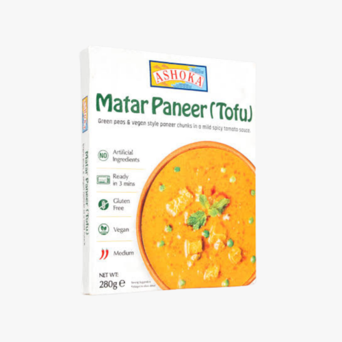 Ashoka RTE Matar Paneer Tofu Vegan - 280g