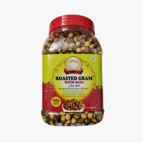 Annam Roasted Chana With Skin - 450g